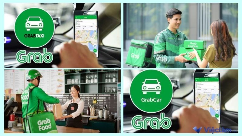 Một số dịch vụ của Grab