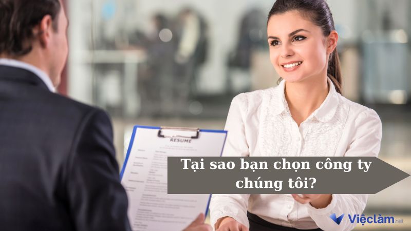 Tại sao bạn chọn công ty chúng tôi ?