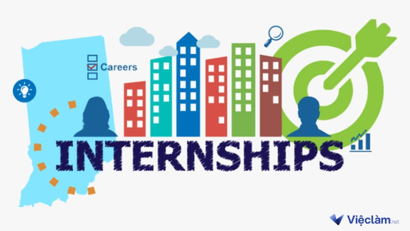 Ngành nghề đang tuyển dụng Intern phổ biến