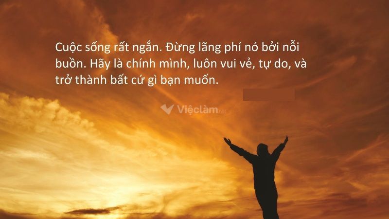 IV. Lời động viên bản thân khi buồn về công việc