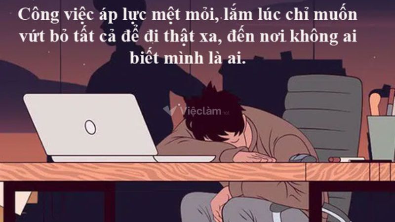 I. Stt buồn vì mất công việc