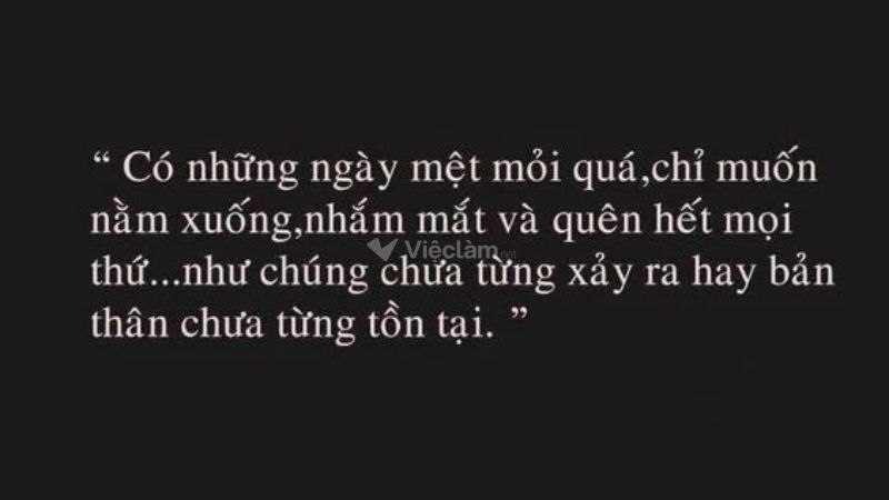 II. Stt buồn vì công việc không ổn định, nhàm chán