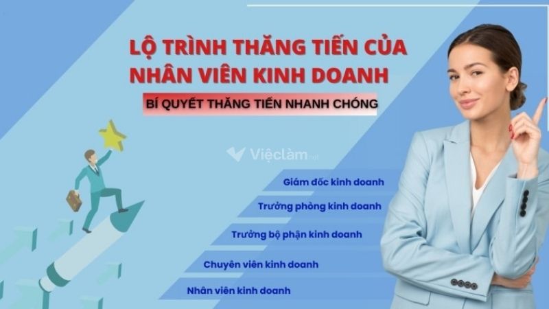 Cơ hội thăng tiến của nhân viên kinh doanh