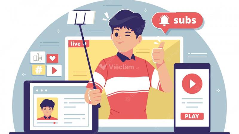 Tổng hợp các nghề Freelancer có thu nhập cao hiện nay-Content Creator đa nền tảng