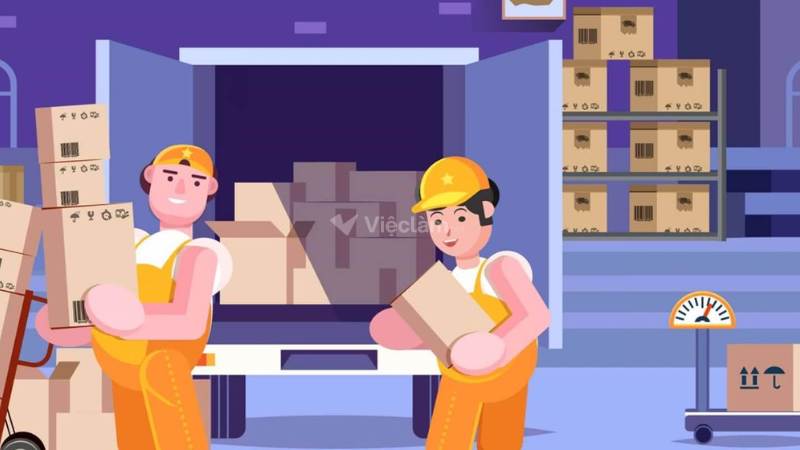 Mô tả công việc của nhân viên Logistics ở vị trí nhân viên vận hành kho