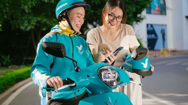 Xanh SM có mức chiết khấu thấp hơn Be, Grab và Gojek