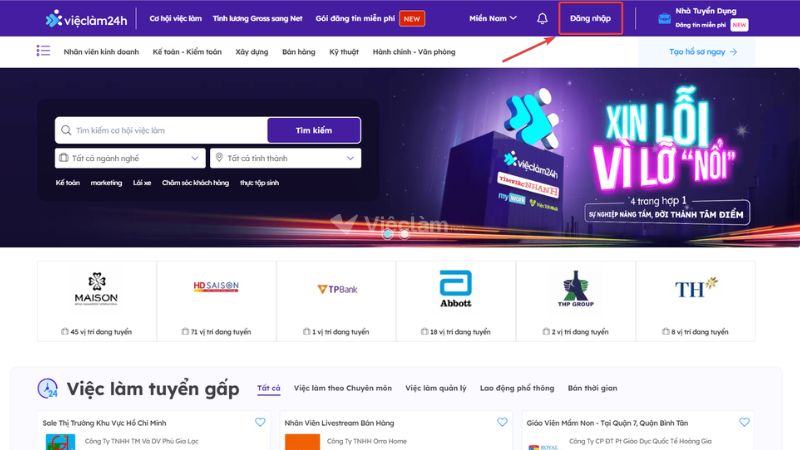 Vieclam24h là trang web đăng tin tuyển dụng lâu năm với 17 năm kinh nghiệm