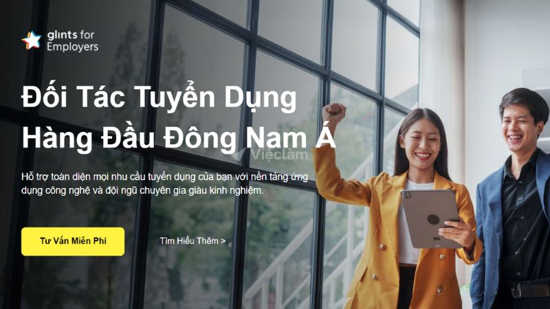 Glints là một nền tảng tìm việc lâu đời, được nhiều người ưa chuộng - Nguồn: Internet