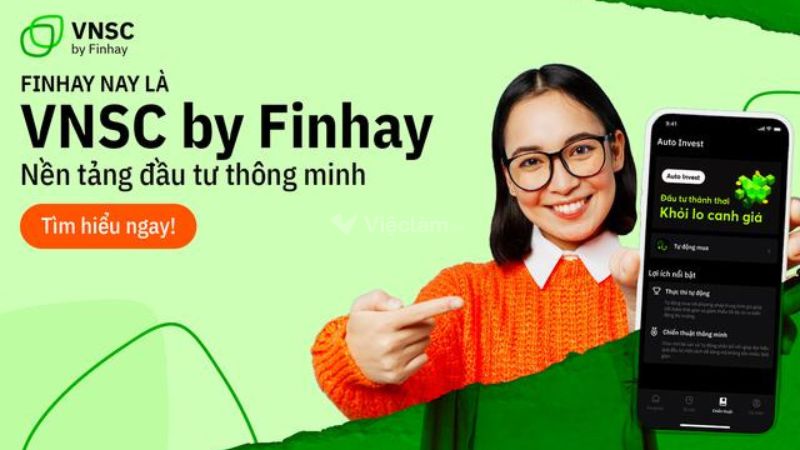 Ứng dụng kiếm tiền online hiệu quả VNSC by Finhay - Nguồn: Internet