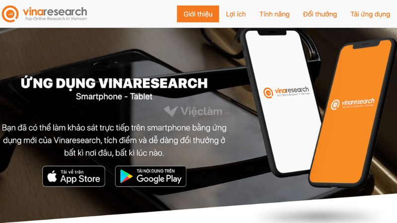 Làm khảo sát trên Vinaresearch mang lại nguồn thu nhập ổn định cho người dùng - Nguồn: Internet