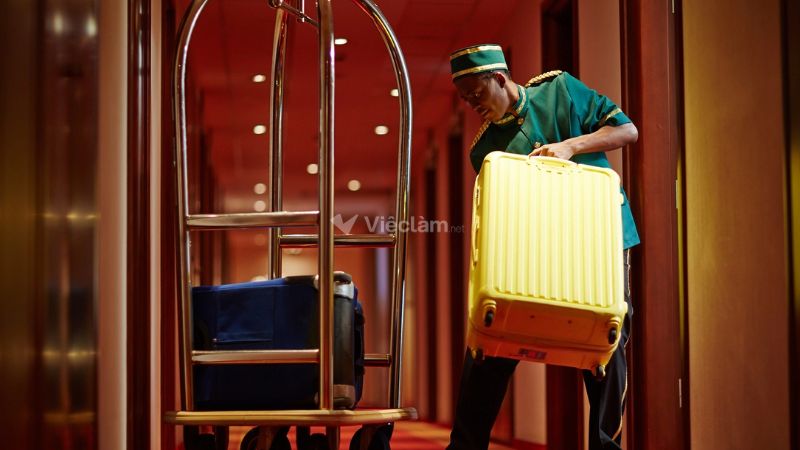 Yêu cầu công việc của nhân viên Bellman
