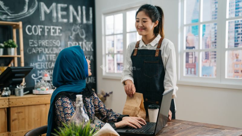 Làm thêm nhân viên phục vụ quán cafe