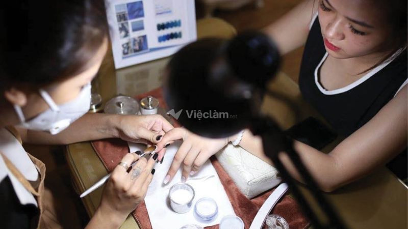 Nâng cao thu nhập từ nghề Nail 