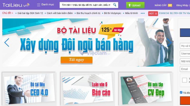 Top 16 trang web tài liệu học tập miễn phí