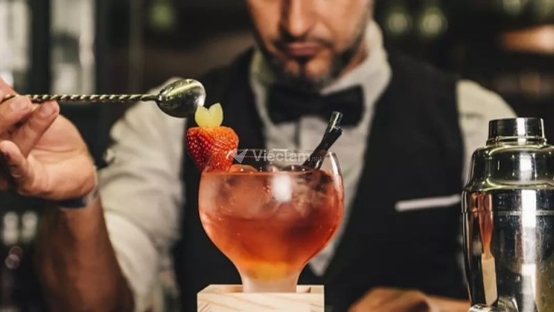 Nghề bartender có lộ trình thăng tiến rõ ràng