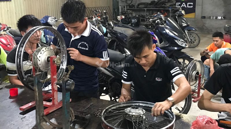 Những yêu cầu cần thiết đối với nghề sửa xe máy