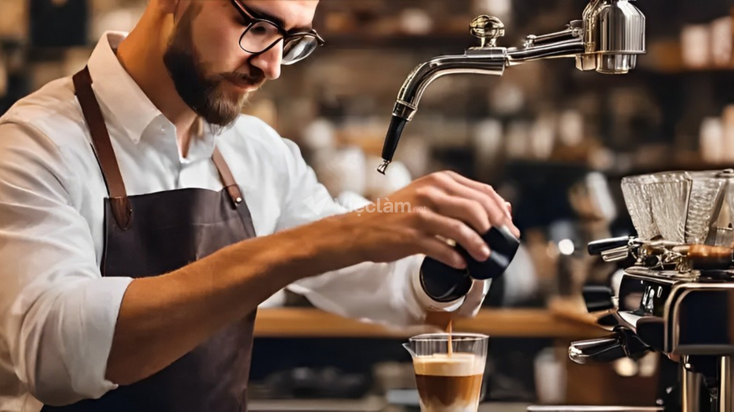 Công việc của nhân viên Barista