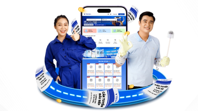 Vieclam.net - Trang chuyên cung cấp tin đăng tuyển dụng từ các doanh nghiệp uy tín