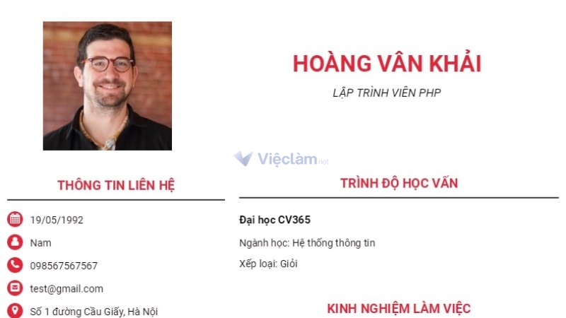 Cần lưu ý hình thức trình bày khi thiết kế CV xin việc 