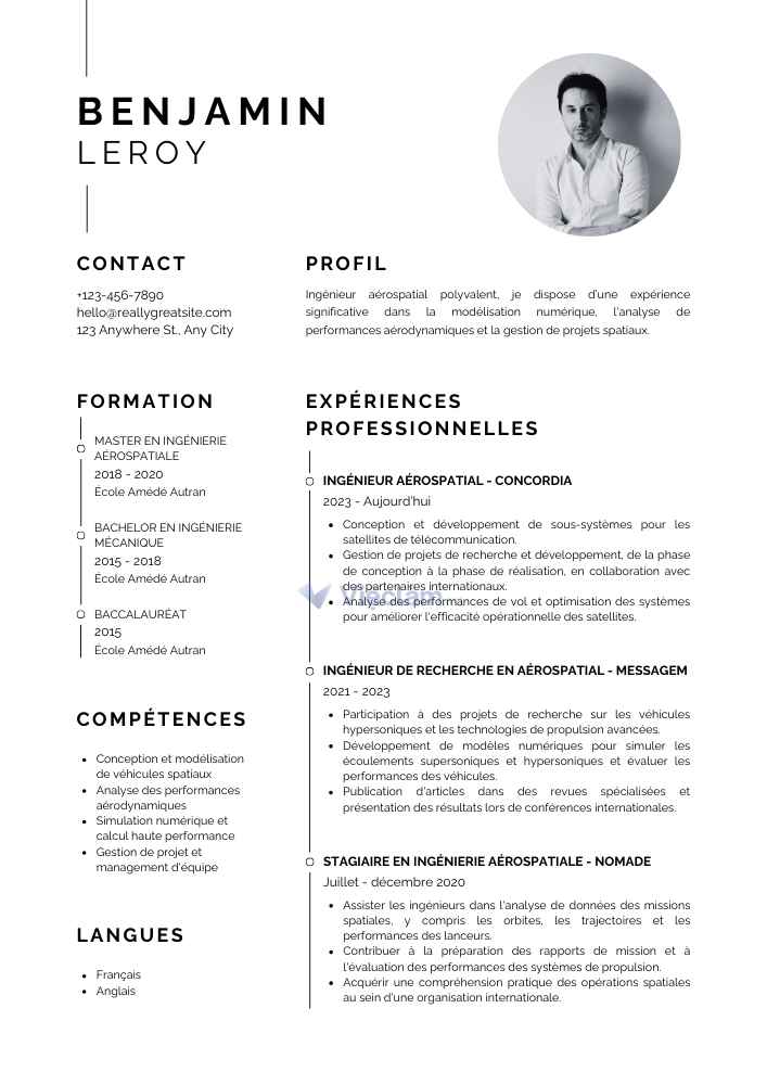 Những mẫu CV đẹp thu hút nhà tuyển dụng - 4