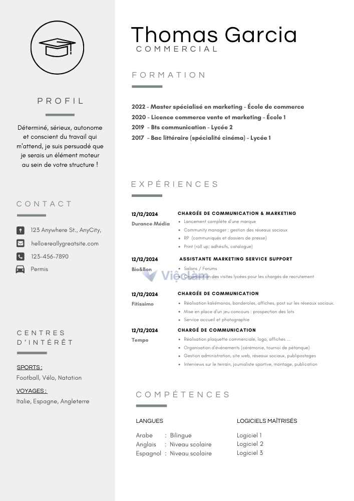 Những mẫu CV đẹp thu hút nhà tuyển dụng - 12