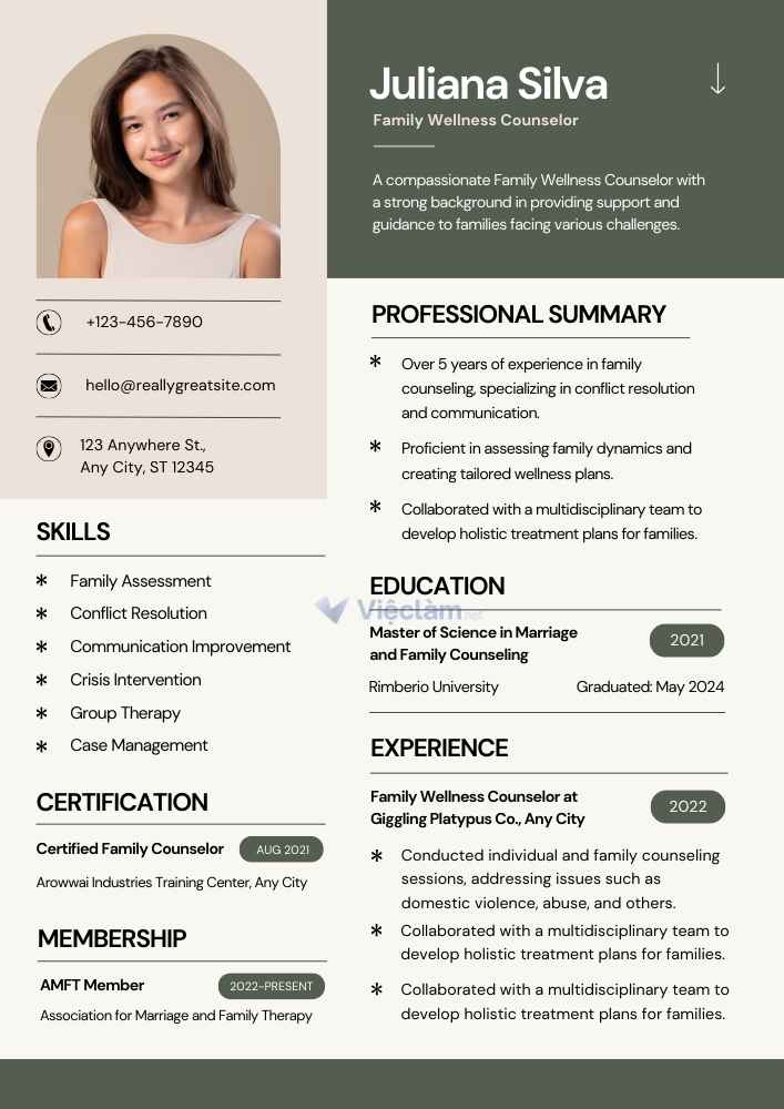 Những mẫu CV đẹp thu hút nhà tuyển dụng - 15