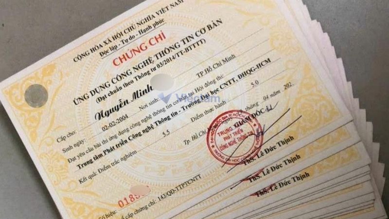 Các loại chứng chỉ tin học phổ biến và được công nhận tại Việt Nam 2025 Chứng chỉ tin học là gì?