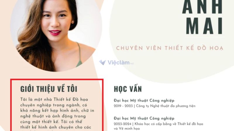 Cách giới thiệu bản thân trong CV ghi điểm tuyệt đối Tầm quan trọng của phần giới thiệu bản thân trong CV