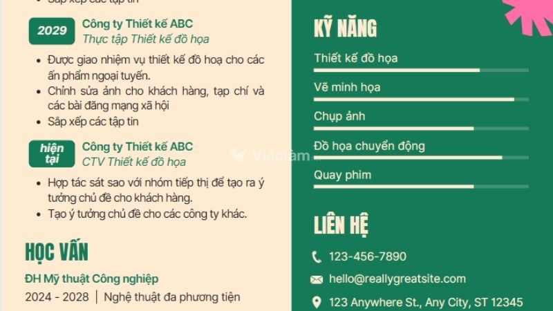 Cách viết CV cho sinh viên năm nhất hiệu quả Các kỹ năng nổi bật