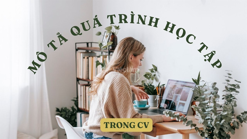 Mô tả quá trình học tập trong CV ngắn gọn, ấn tượng Mô tả quá trình học tập trong CV