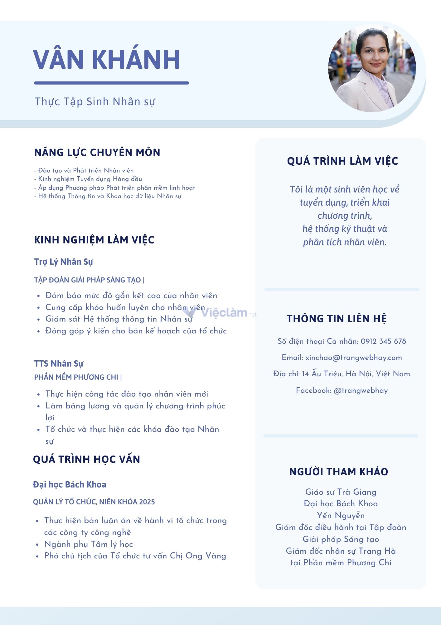 Cách viết CV cho sinh viên năm nhất hiệu quả Mẫu CV sinh viên năm nhất ngành Tuyển dụng