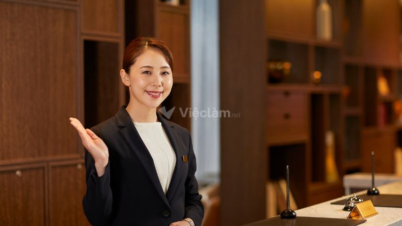 Yêu cầu công việc nhân viên lễ tân