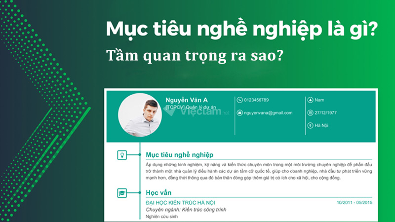 Mục tiêu nghề nghiệp ngân hàng: Cách viết gây ấn tượng nhất Tầm quan trọng của mục tiêu nghề nghiệp trong CV