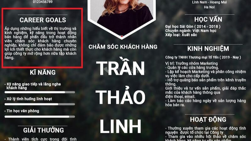 Hướng dẫn cách viết mục tiêu nghề nghiệp chăm sóc khách hàng trong CV Vì sao mục tiêu nghề nghiệp chăm sóc khách hàng quan trọng?