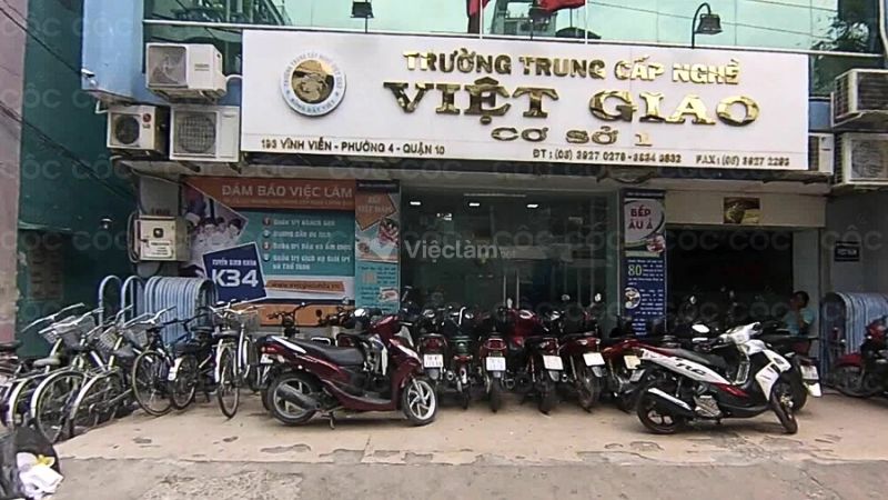 Top các trường dạy nấu ăn chuyên nghiệp uy tín và chất lượng Trường Trung cấp nghề Việt Giao