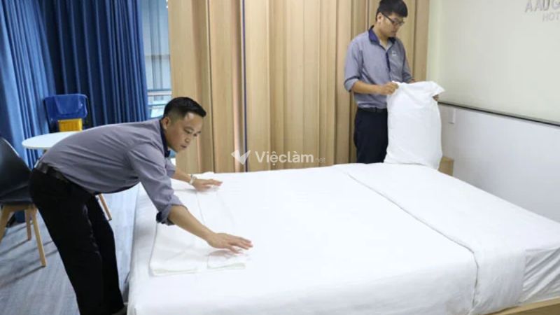Nghiệp vụ buồng phòng là gì? Quy trình và nơi học nghiệp vụ buồng phòng uy tín Hướng Nghiệp Á Âu là trung tâm đào tạo nghiệp vụ buồng phòng