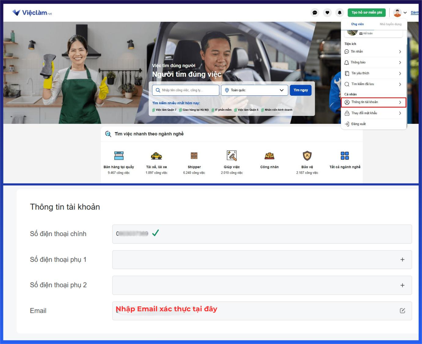 xac thuc email 0