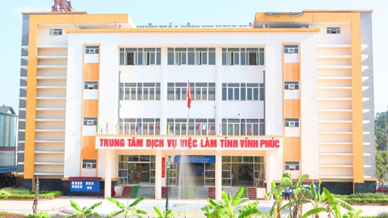 Trụ sở chính của trung tâm Dịch vụ việc làm tỉnh Vĩnh Phúc (Nguồn: Internet)