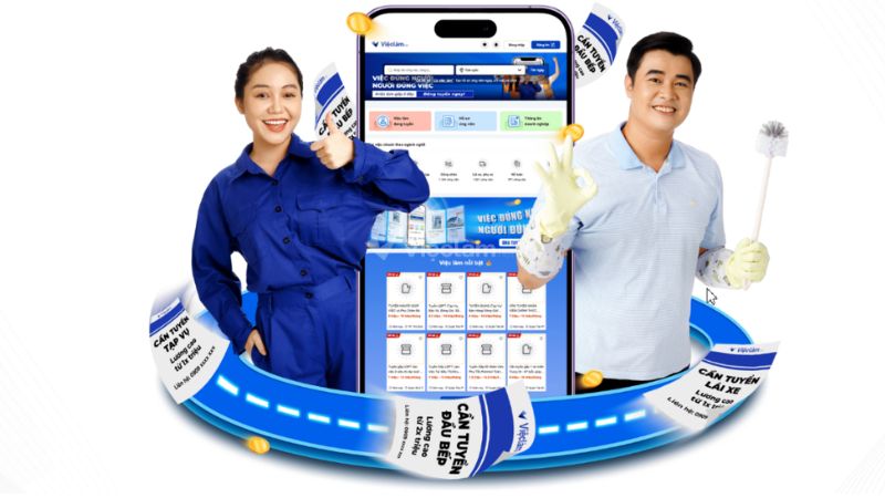 Người lao động tại Vĩnh Phúc có thể tìm kiếm rất nhiều việc làm trên trang Vieclam.net
