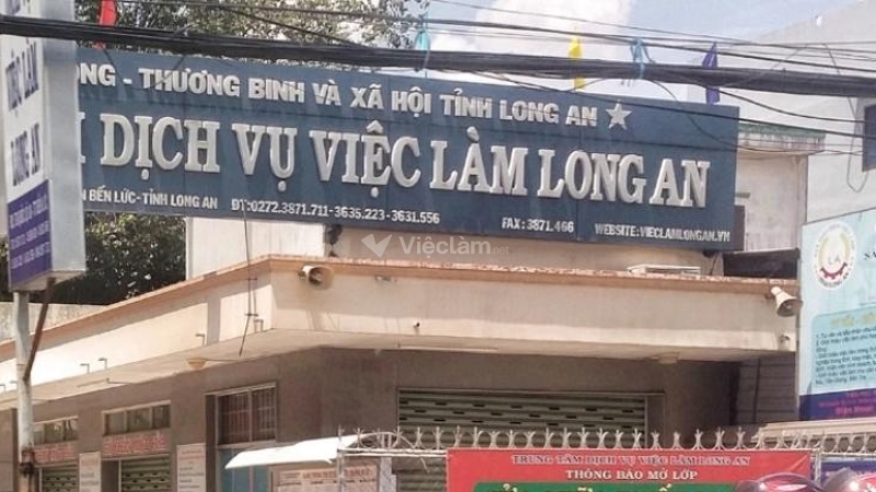 Trung tâm dịch vụ việc làm tỉnh Long An