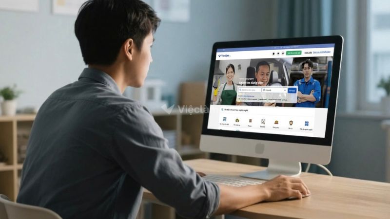 Người lao động đang tìm việc