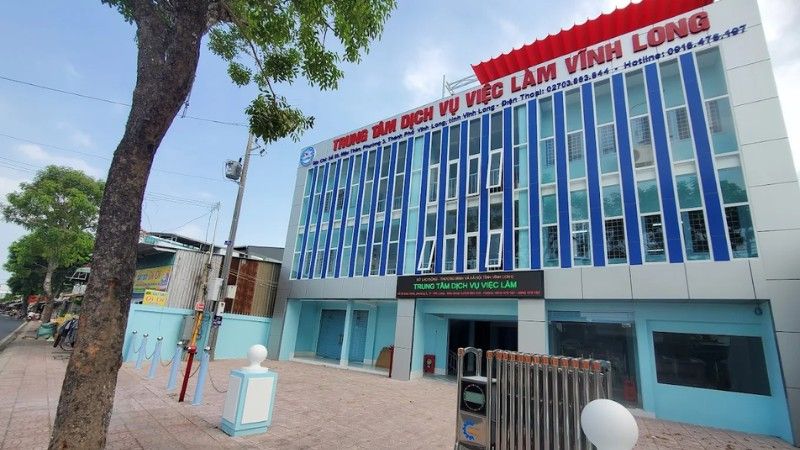 Danh sách các trung tâm giới thiệu việc làm Vĩnh Long và thông tin liên hệ Trụ sở chính của trung tâm giới thiệu việc làm Vĩnh Long (Nguồn: Trung tâm Dịch vụ việc làm Vĩnh Long)