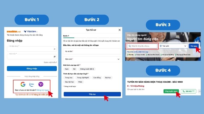 Danh sách các trung tâm giới thiệu việc làm Bắc Ninh và thông tin liên hệ Sử dụng bộ lọc thông minh để tìm việc làm tại Bắc Ninh trên Vieclam.net