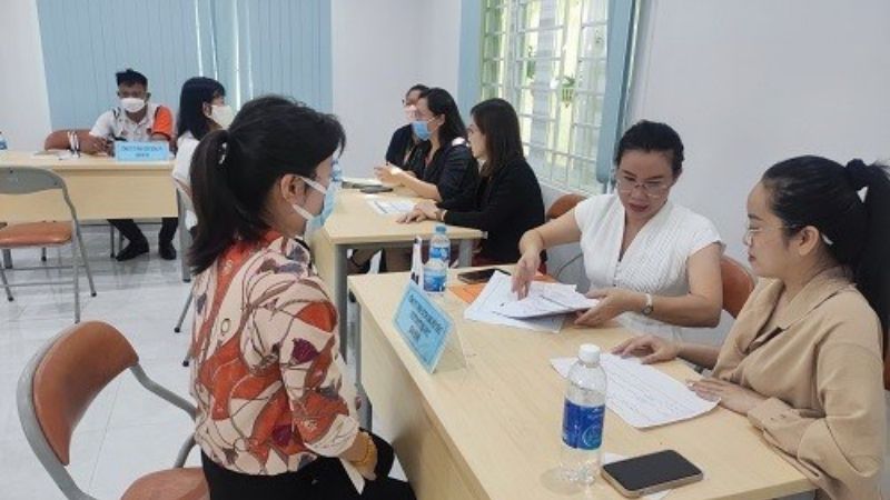 Danh sách các trung tâm giới thiệu việc làm tại Vũng Tàu và thông tin liên hệ Phòng làm việc và tiếp người lao động tại trung tâm giới thiệu việc làm Vũng Tàu (Nguồn: Báo Lao Động)