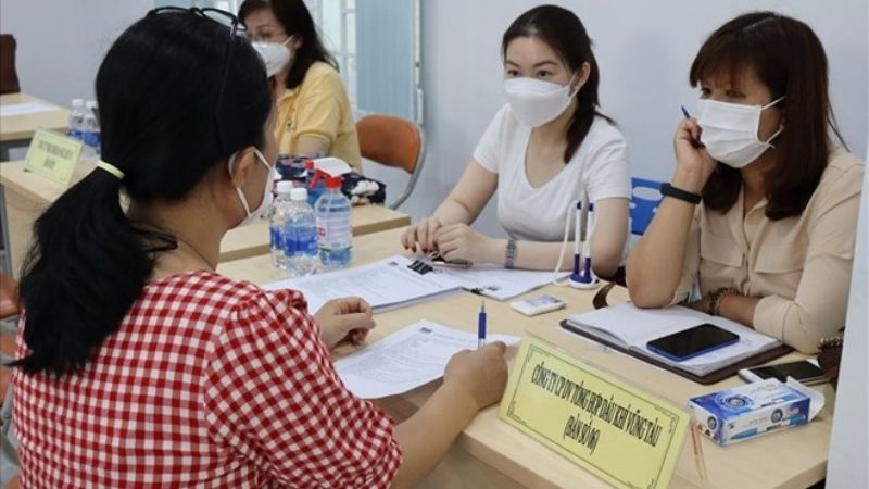 Danh sách các trung tâm giới thiệu việc làm tại Vũng Tàu và thông tin liên hệ Tìm việc trực tiếp tại Trung tâm Giới thiệu việc làm Vũng Tàu (Nguồn: Báo Lao Động)