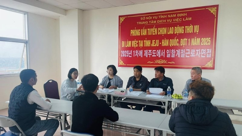 Danh sách các trung tâm giới thiệu việc làm Nam Định và thông tin liên hệ Trung tâm Dịch vụ việc làm tỉnh Nam Định tổ chức phỏng vấn tuyển chọn lao động thời vụ