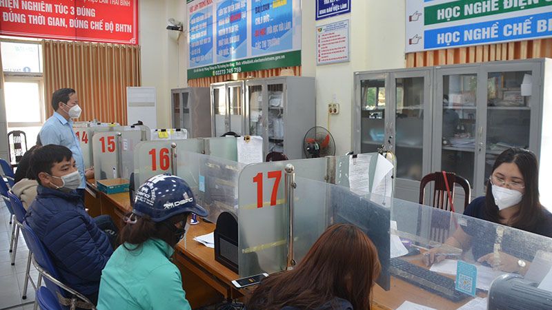 TTDVVL Thái Bình giải quyết chế độ bảo hiểm thất nghiệp cho người lao động (Nguồn: Báo đầu tư)