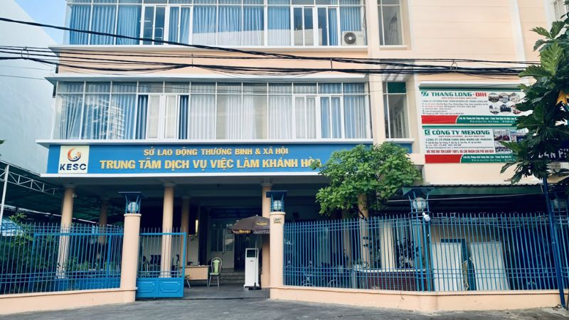 Trụ sở của trung tâm Dịch vụ việc làm Khánh Hòa (Nguồn: inhat.vn)