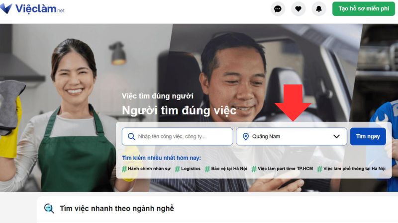 Danh sách các trung tâm giới thiệu việc làm Quảng Nam và thông tin liên hệ Chọn vị trí tìm việc là Quảng Nam