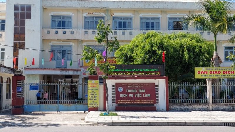 Danh sách các trung tâm giới thiệu việc làm Quảng Nam và thông tin liên hệ Trụ sở chính